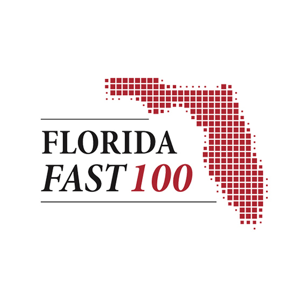 Florida Fast 100 Circular Badge